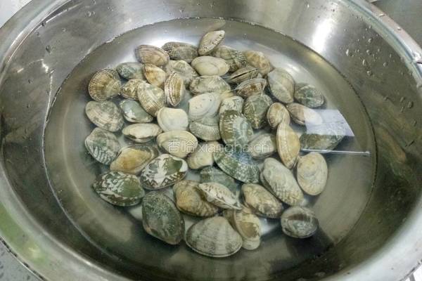 香葱花甲的做法图解1