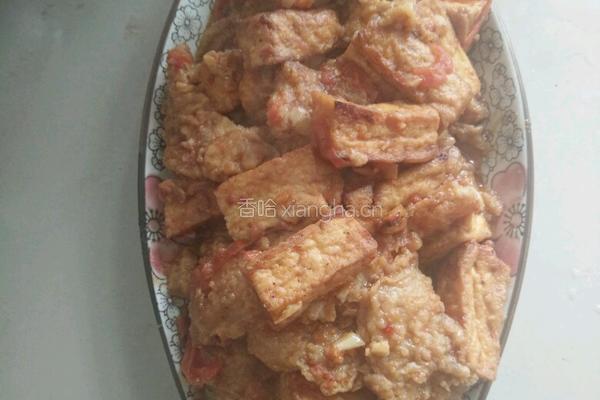 香豆腐闷里脊的做法图解8
