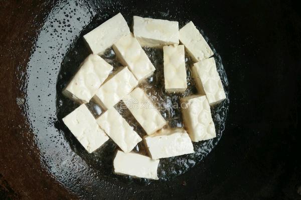 香豆腐闷里脊的做法图解2
