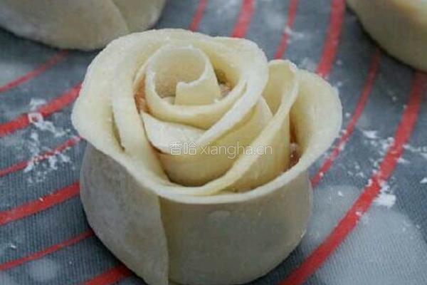 玫瑰花饺子的做法图解6
