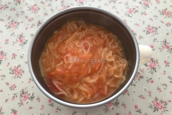宝宝辅食－番茄面的做法图解12