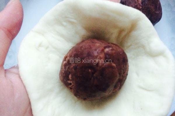 红豆包子的做法图解6