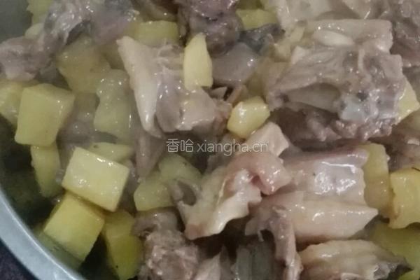 波萝鸡的做法图解8