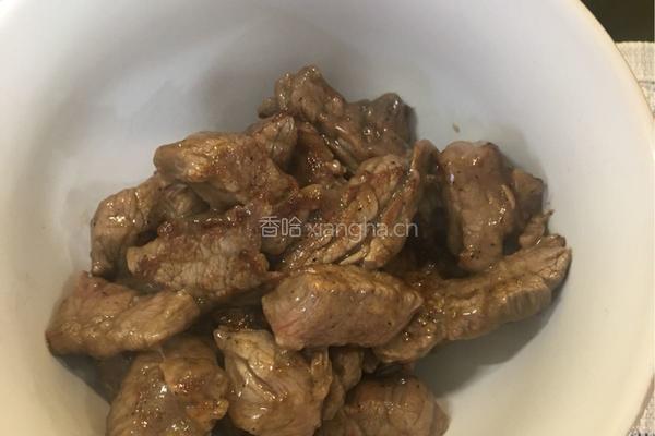 青椒牛肉的做法图解7