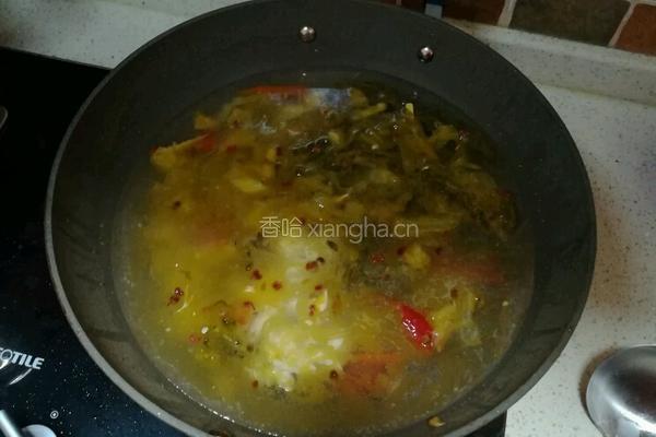 酸菜粉丝鱼的做法图解5