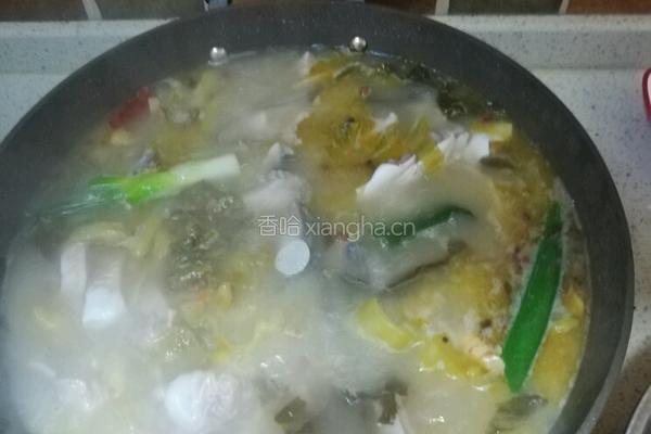 酸菜粉丝鱼的做法图解6