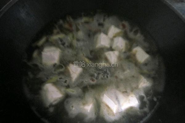 泥鳅豆腐的做法图解4