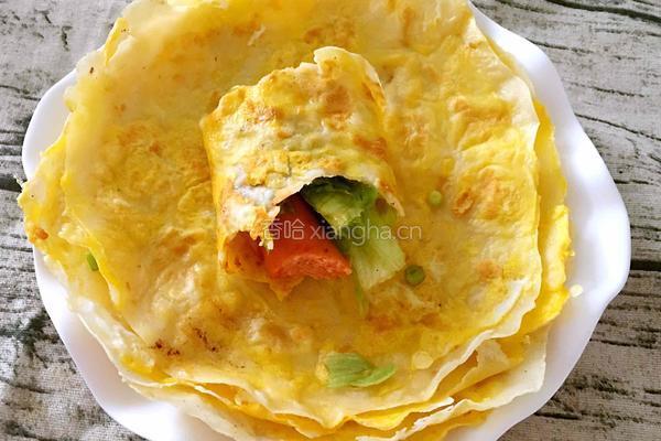 鸡蛋煎饼的做法图解6