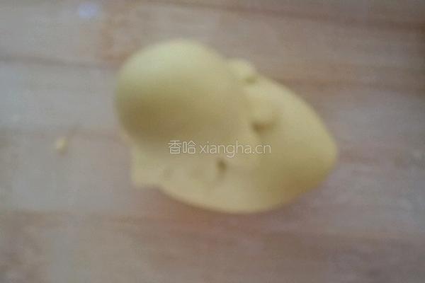 鸡妈妈和牠的孩子们（馒头）的做法图解10