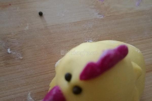 鸡妈妈和牠的孩子们（馒头）的做法图解17