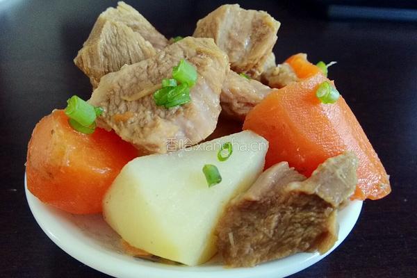 土豆炖牛肉的做法图解7