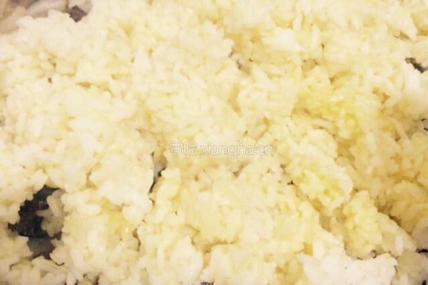 牛肉炒饭的做法图解4