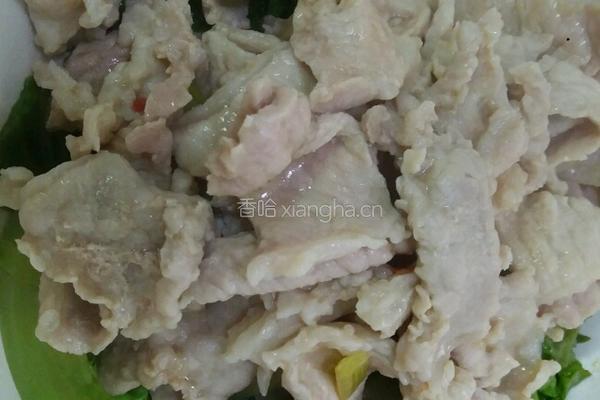 家常水煮肉片的做法图解14