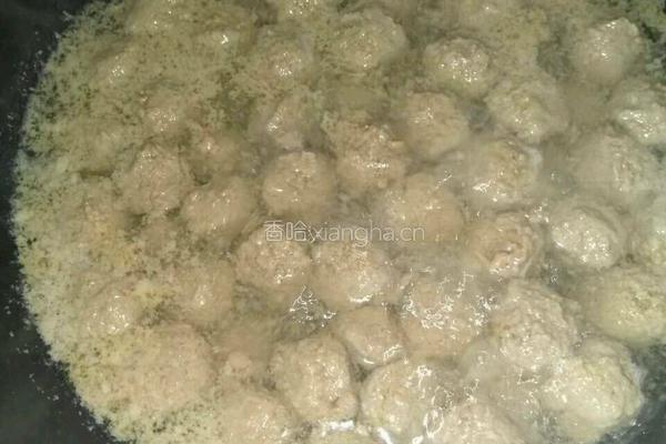 氽牛肉丸的做法图解7