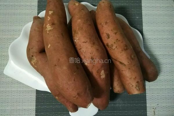 烤地瓜的做法图解1
