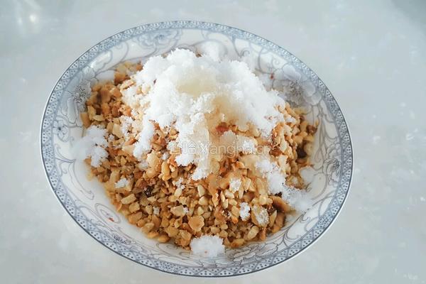 芋头粉蒸糖三角的做法图解2
