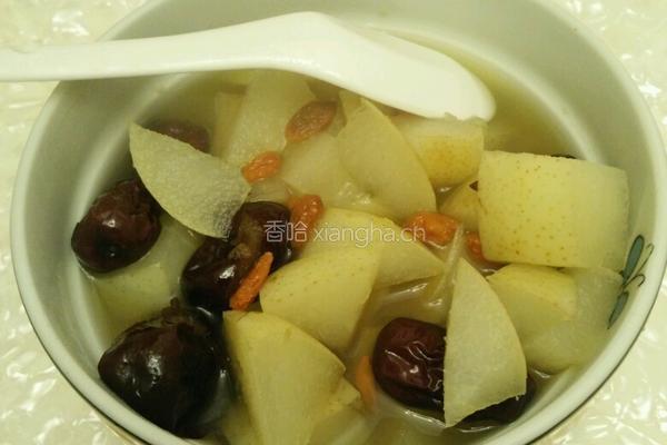 雪梨汤的做法图解4