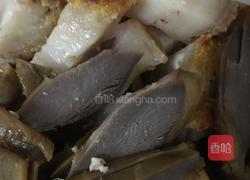 韭菜蚬肉烧肉鸭肾炒翘头的做法图解6