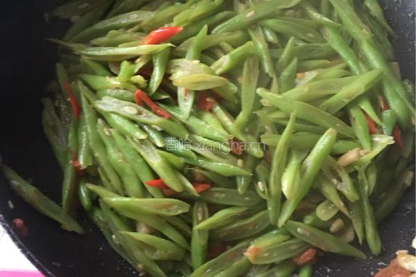 炒豆角丝的做法图解3