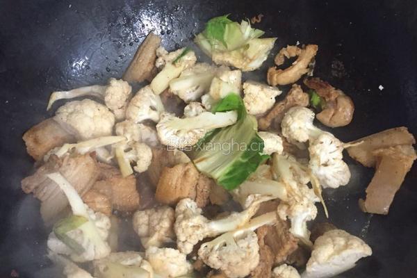 花菜五花肉的做法图解10