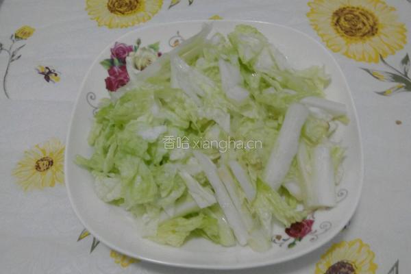 辣白菜的做法图解3