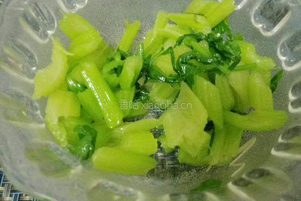 腐竹拌芹菜的做法图解6