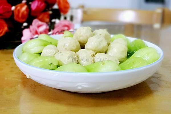 青菜烩肉丸的做法图解8
