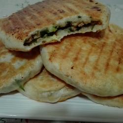 发面野葱馅饼的做法[图]