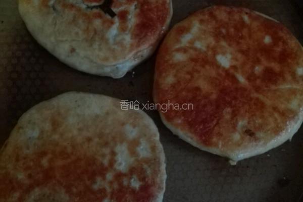 发面野葱馅饼的做法图解5