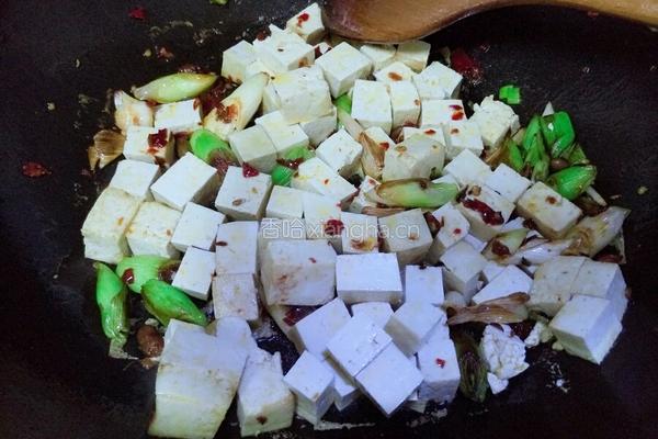 麻婆豆腐的做法图解11