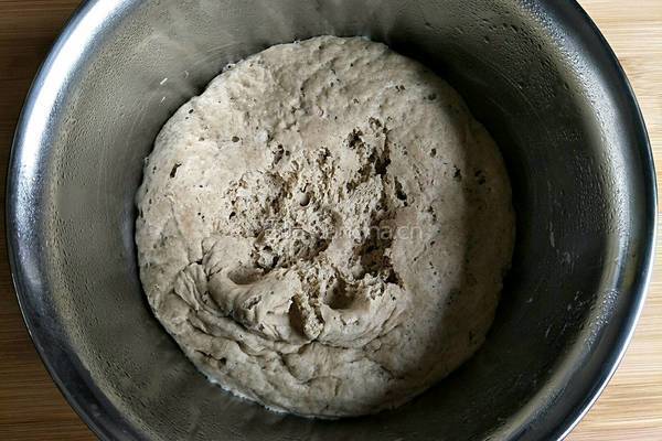 荞麦红糖发面饼的做法图解5