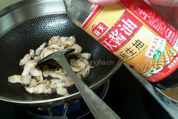 豆角粘卷子一锅出的做法图解3