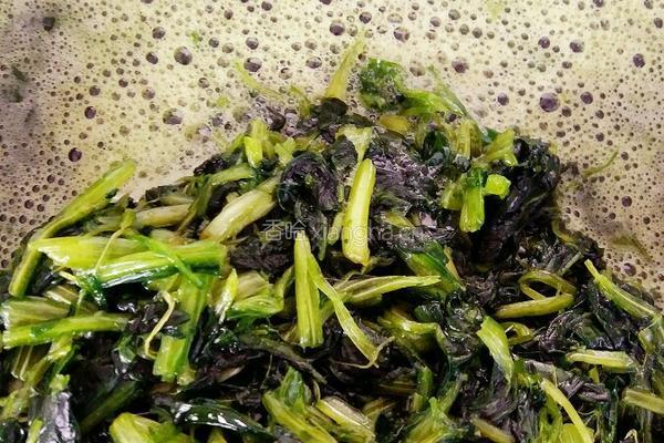 菠菜糕的做法图解3