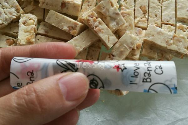 花生牛轧糖的做法图解14