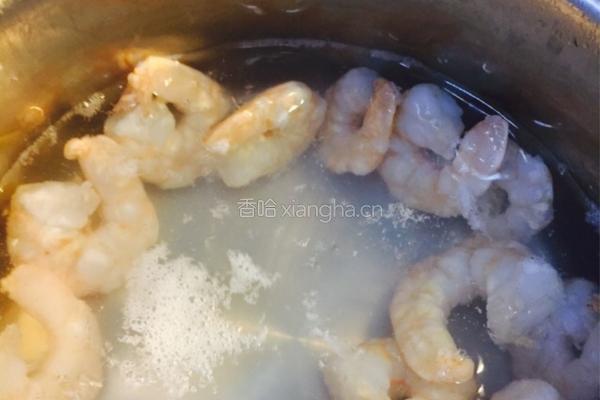 鲜虾粟米羹的做法图解5