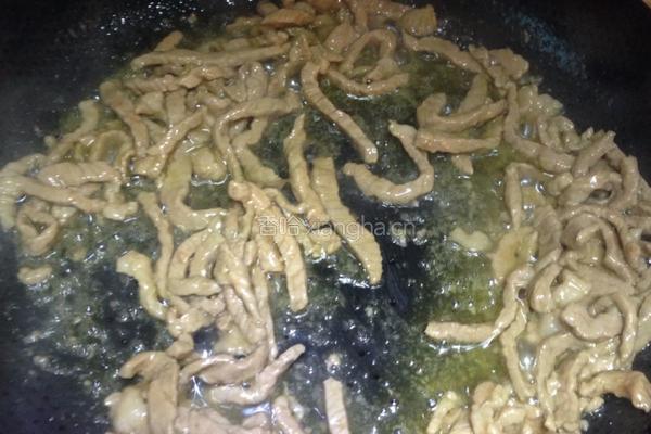 双椒肉丝的做法图解4