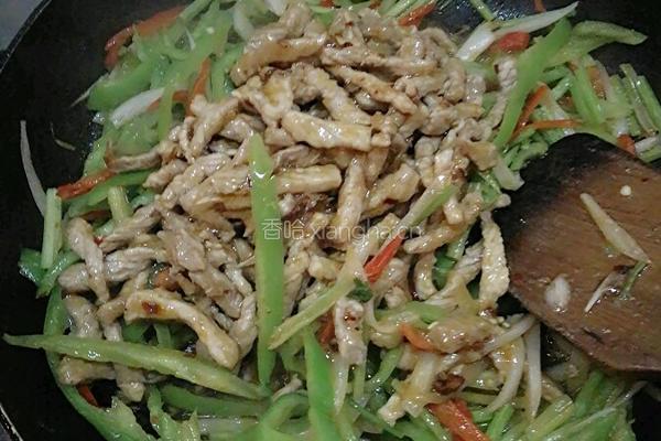 三色肉丝的做法图解5