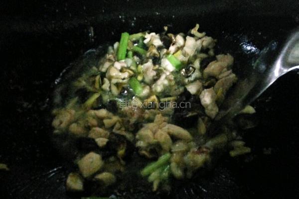 沙葛胡萝卜炒肉粒的做法图解6