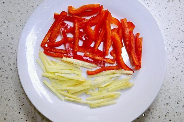 丝瓜炒毛豆的做法图解4