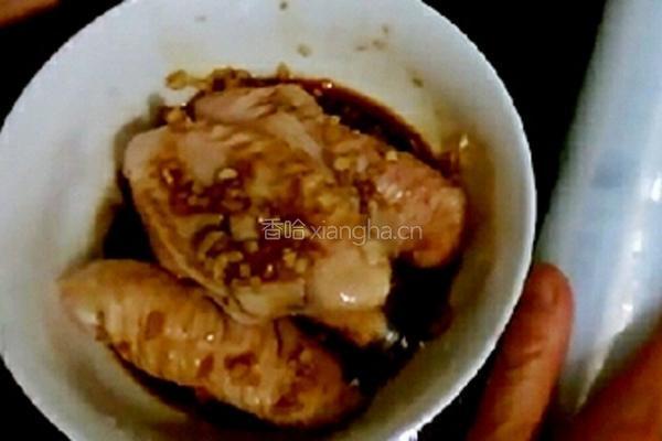 酒烤翅中的做法图解4
