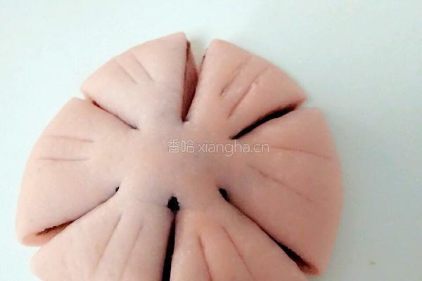 桃花面包的做法图解8