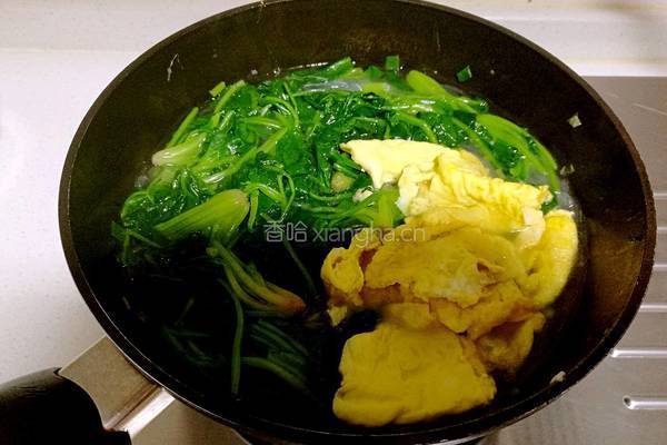 菠菜鸡蛋炖粉条的做法图解10