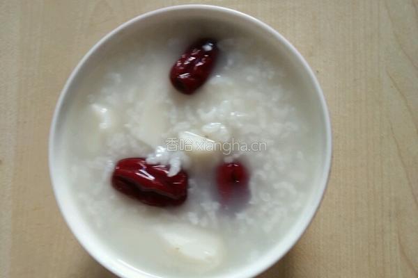 红枣山药粥的做法图解4