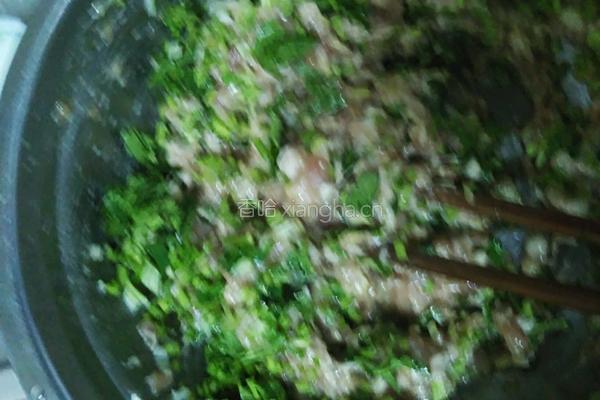 猪肉香菜馄饨馅的做法图解12