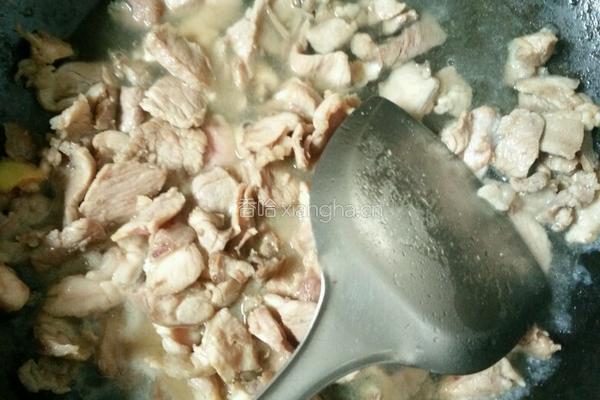 青蒜苗炒肉片的做法图解5