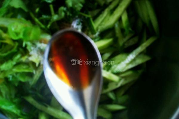 春之绿一一拌甘蓝的做法图解9