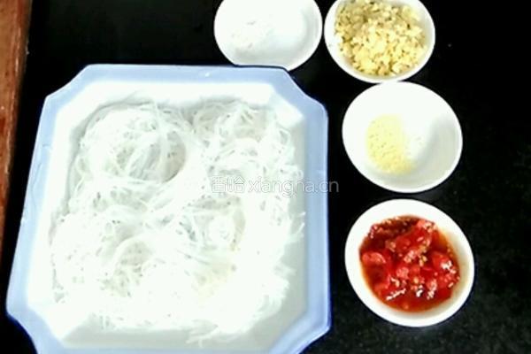 蒜蓉丝瓜蒸粉丝的做法图解5