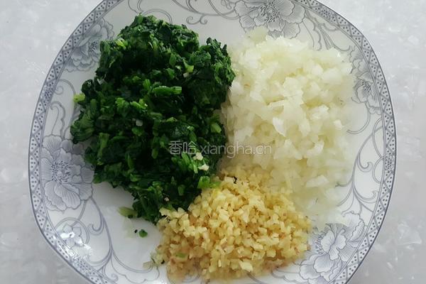 菠菜鸡蛋馅饺子的做法图解8