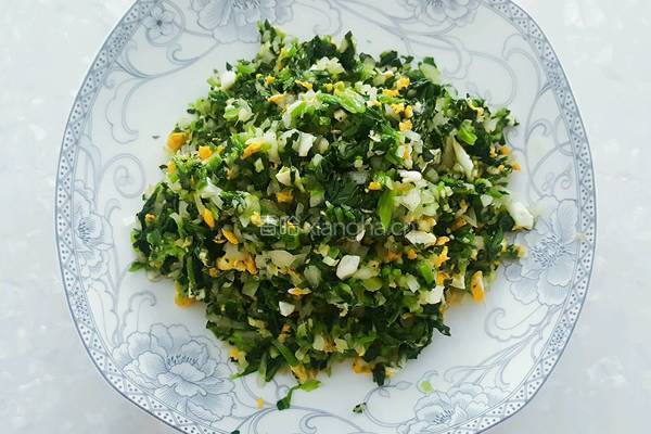 菠菜鸡蛋馅饺子的做法图解10