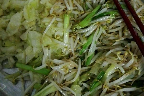 包菜薄饼的做法图解5